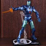 Blue Stealth Color Iron Man MK3 PVC