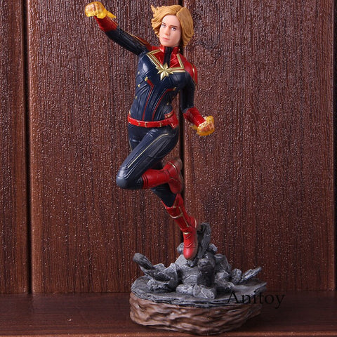 Captain Marvel Flying Position