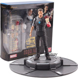 Iron Man Tony Stark with Tony's Powerd Stage PVC